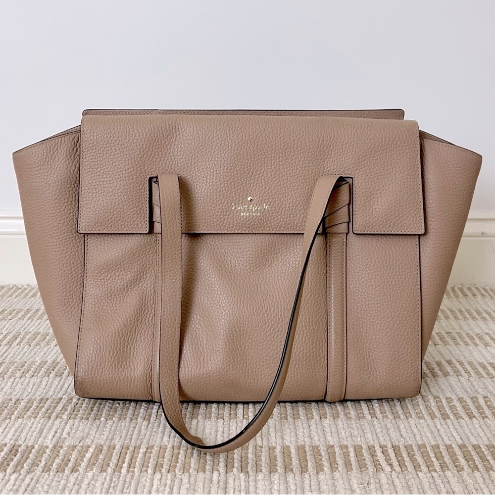 🎀 Kate Spade Tan Tote Shoulder Bag